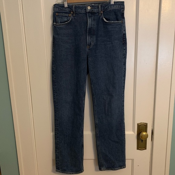 AGOLDE High Rise Stovepipe jeans in Aspire, Women’s Size 28 - Picture 2 of 11